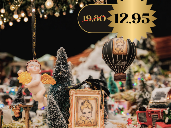 ’t Zusje Kerstballenset