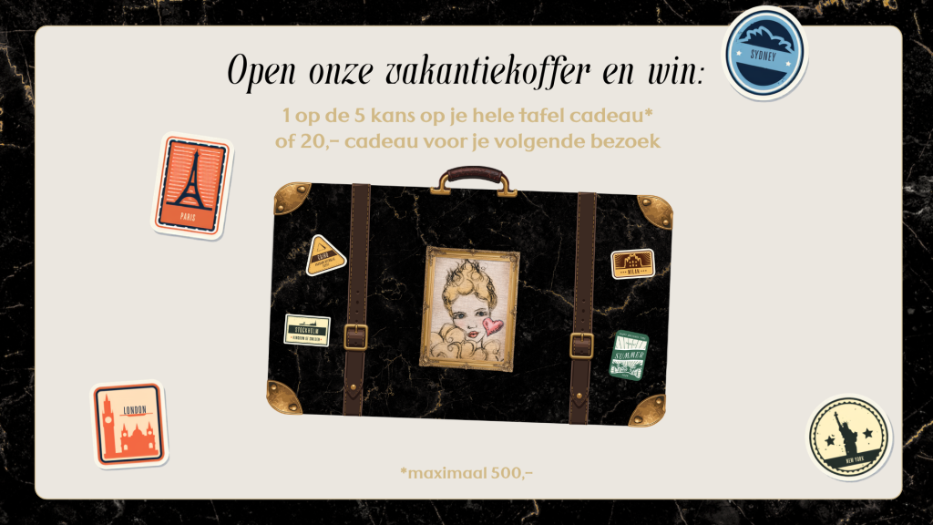 En we hebben iets heel leuks voor je meegenomen…